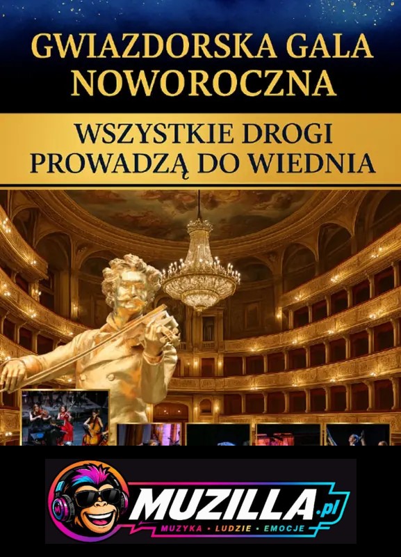 Gwiazdorska Gala Noworoczna – „Wszystkie Drogi Prowadzą do Wiednia” — Kraków — 29 grudnia 2026