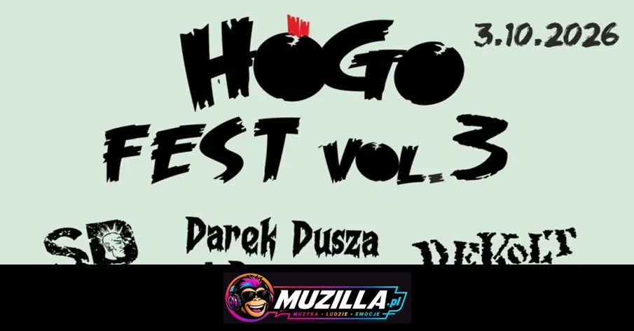 Hógo Fest vol. 3: Dekolt, Stare Dziady, Darek Dusza i Demony — Chorzów — 3 października 2026