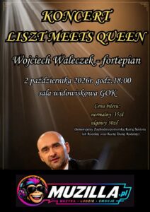 Liszt Meets Queen - koncert Wojciech Waleczek fortepian — Tychowo — 2 października 2026