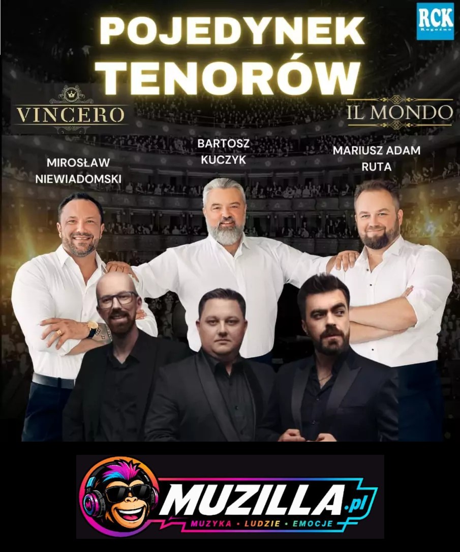 Pojedynek Tenorów: Tenorzy Vincero & Tenorzy Il Mondo — Wągrowiec — 28 grudnia 2026