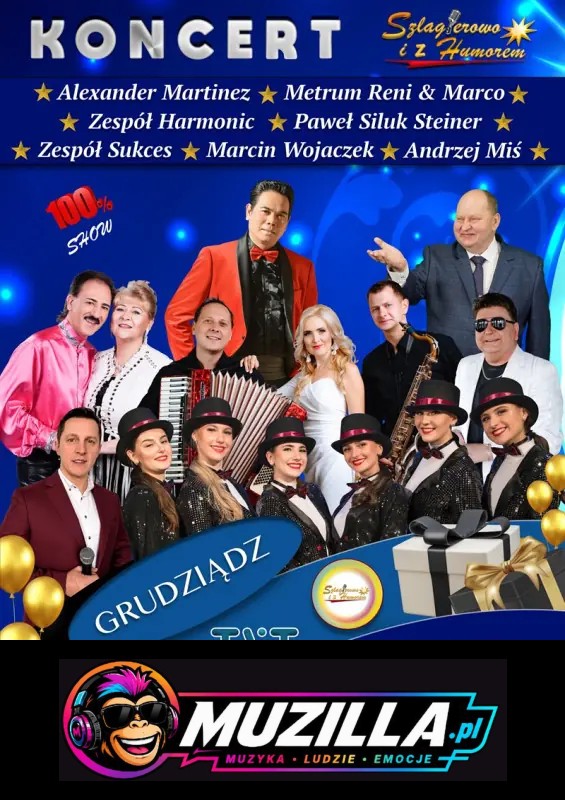 Szlagierowo i z Humorem – Gala Andrzejkowa — Grudziądz — 29 listopada 2026