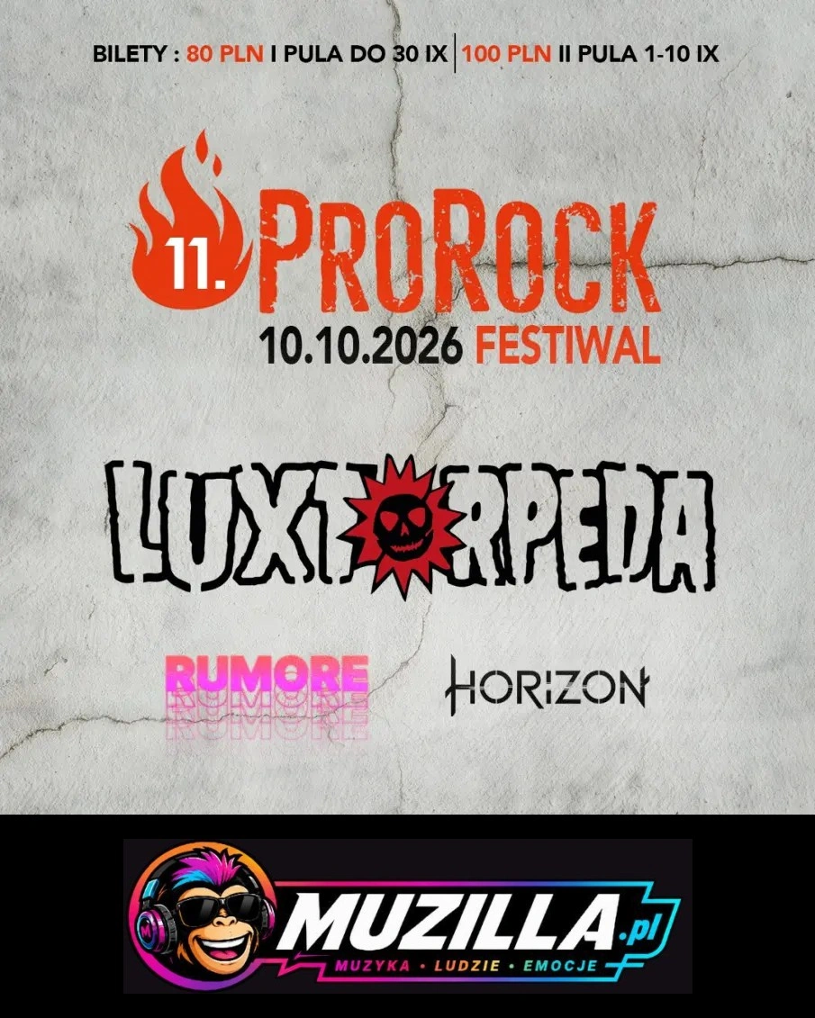 11. ProRock Festiwal w Jaworznie! — Jaworzno — 10 października 2026
