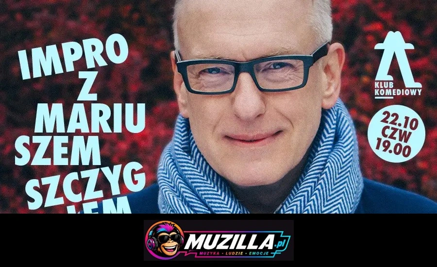 Ahoj! Czeskie impro z Mariuszem Szczygłem — Warszawa — 22 października 2026