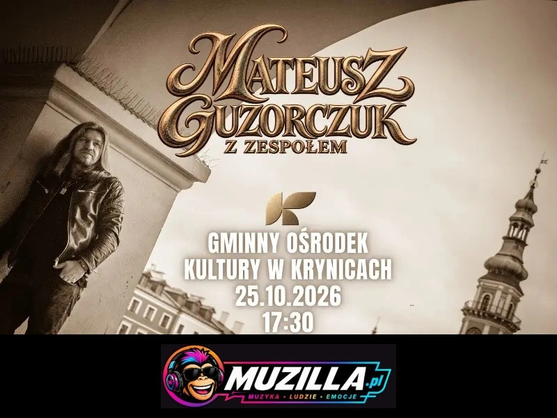 Akustyczny koncert w klimacie południowego rocka — Krynice — 25 października 2026