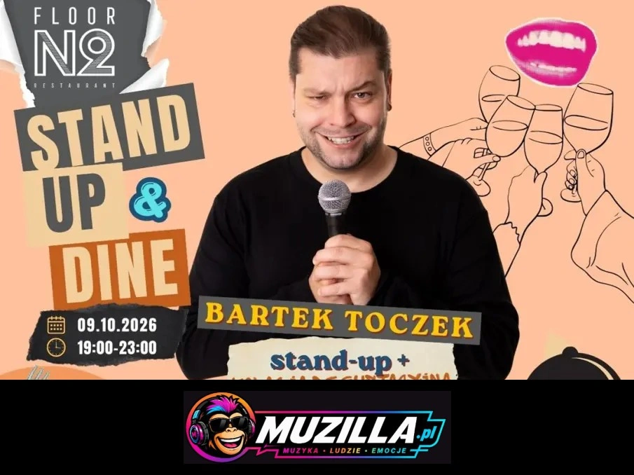 Bartek Toczek | Stand-up & Dine | Jaja na Boczku — Warszawa — 9 października 2026