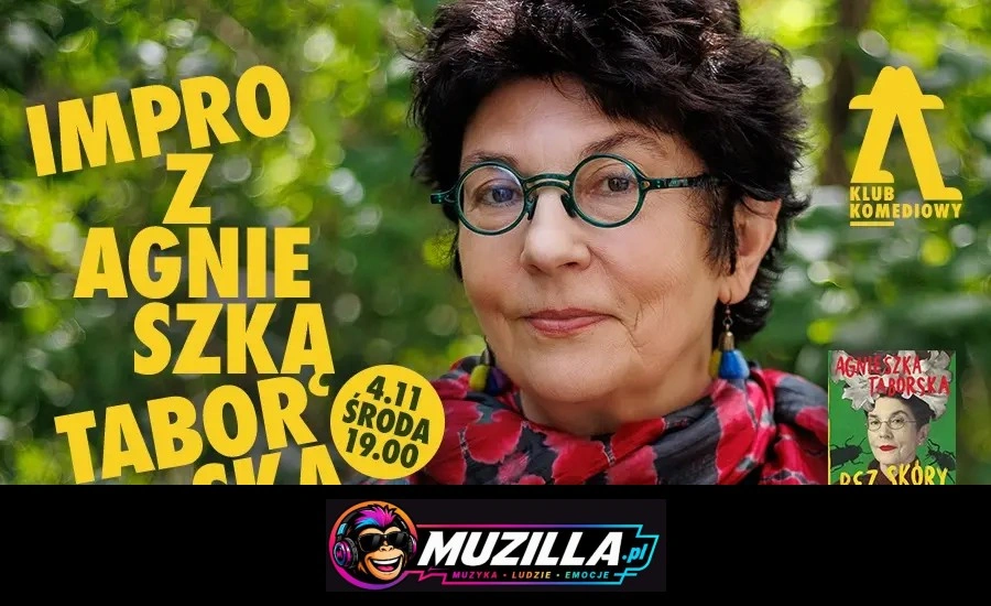 „Bez skóry” – impro z Agnieszką Taborską — Warszawa — 4 listopada 2026