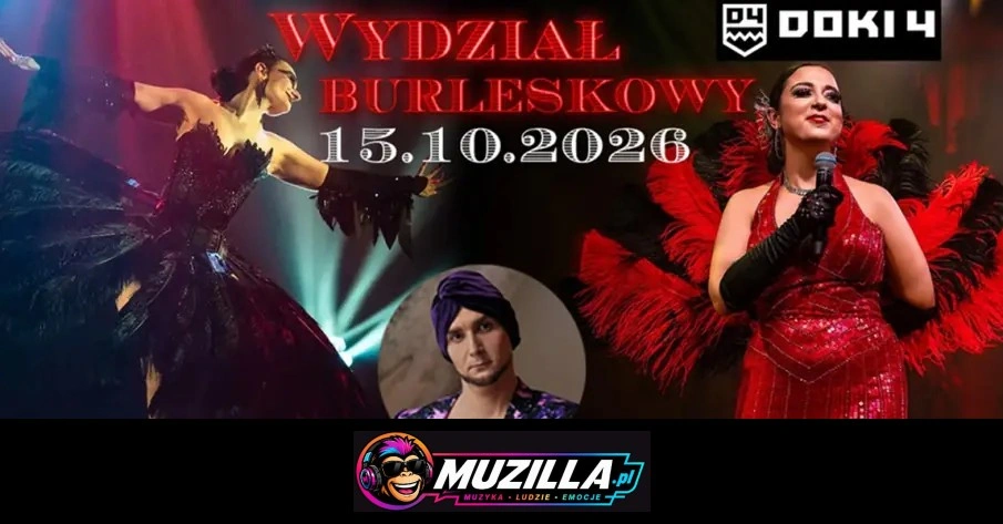 Burleska by Rose de Noir w klubie Doki4 — Gdańsk — 15 października 2026