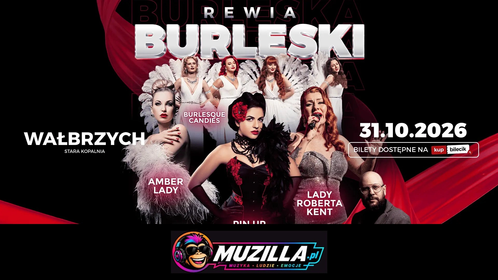 Burleska Pin Up Candy — Wałbrzych — 31 października 2026