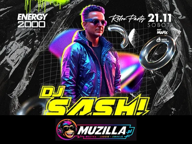 DJ SASH 21.11 – Ecuador – Energy 2000 Przytkowice [18+] — Przytkowice — 21 listopada 2026
