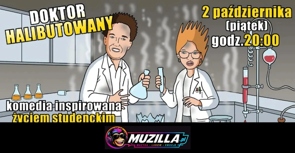 Doktor halibutowany – komedia inspirowana życiem studenckim — Wrocław — 2 października 2026