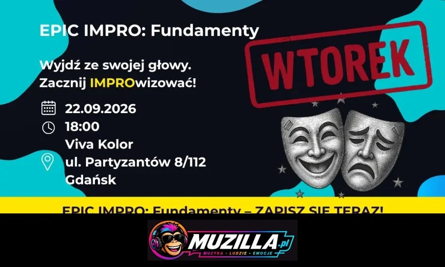 EPIC Impro Fundamenty Wtorek! — Gdańsk — 22 września 2026