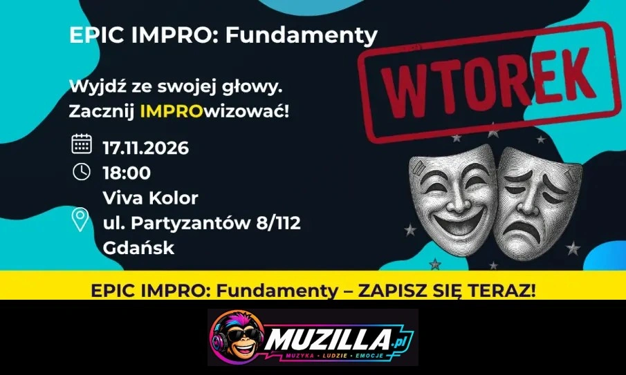 EPICkie Impro Fundamenty Wtorek! — Gdańsk — 17 listopada 2026