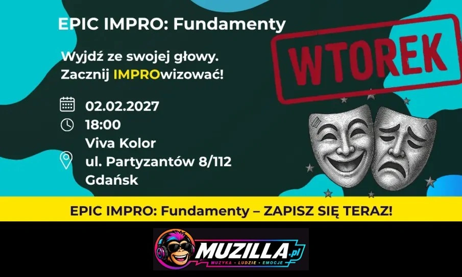 EPICkie Impro Fundamenty Wtorek! — Gdańsk — 2 lutego 2027