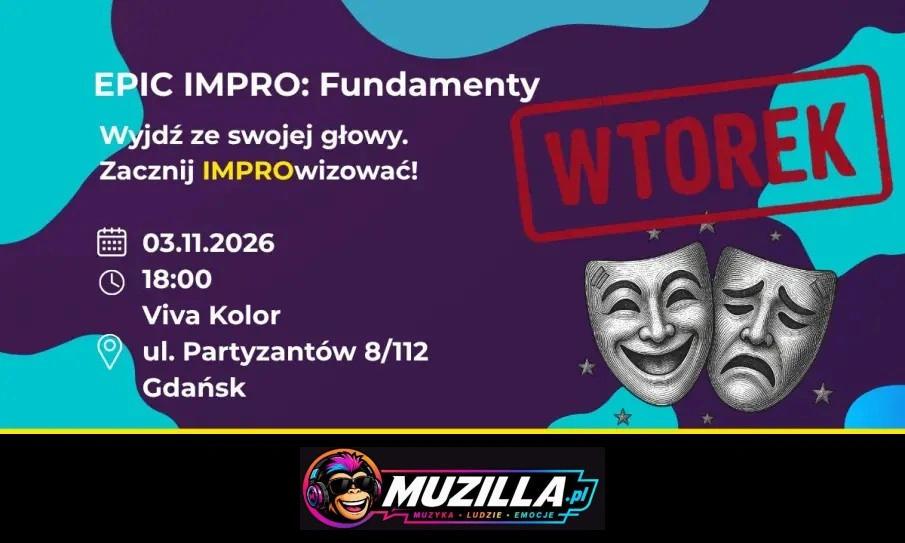 EPICkie Impro Fundamenty Wtorek! — Gdańsk — 3 listopada 2026