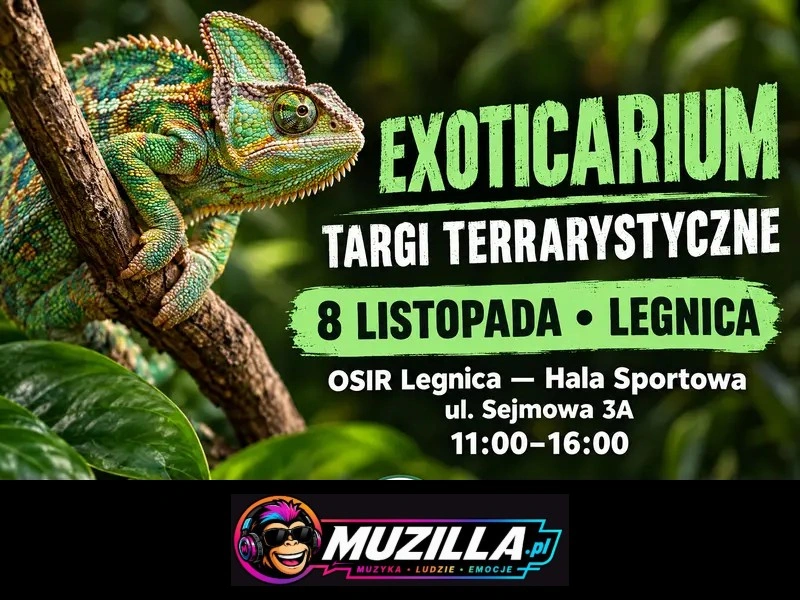 Exoticarium — Legnica — 8 listopada 2026