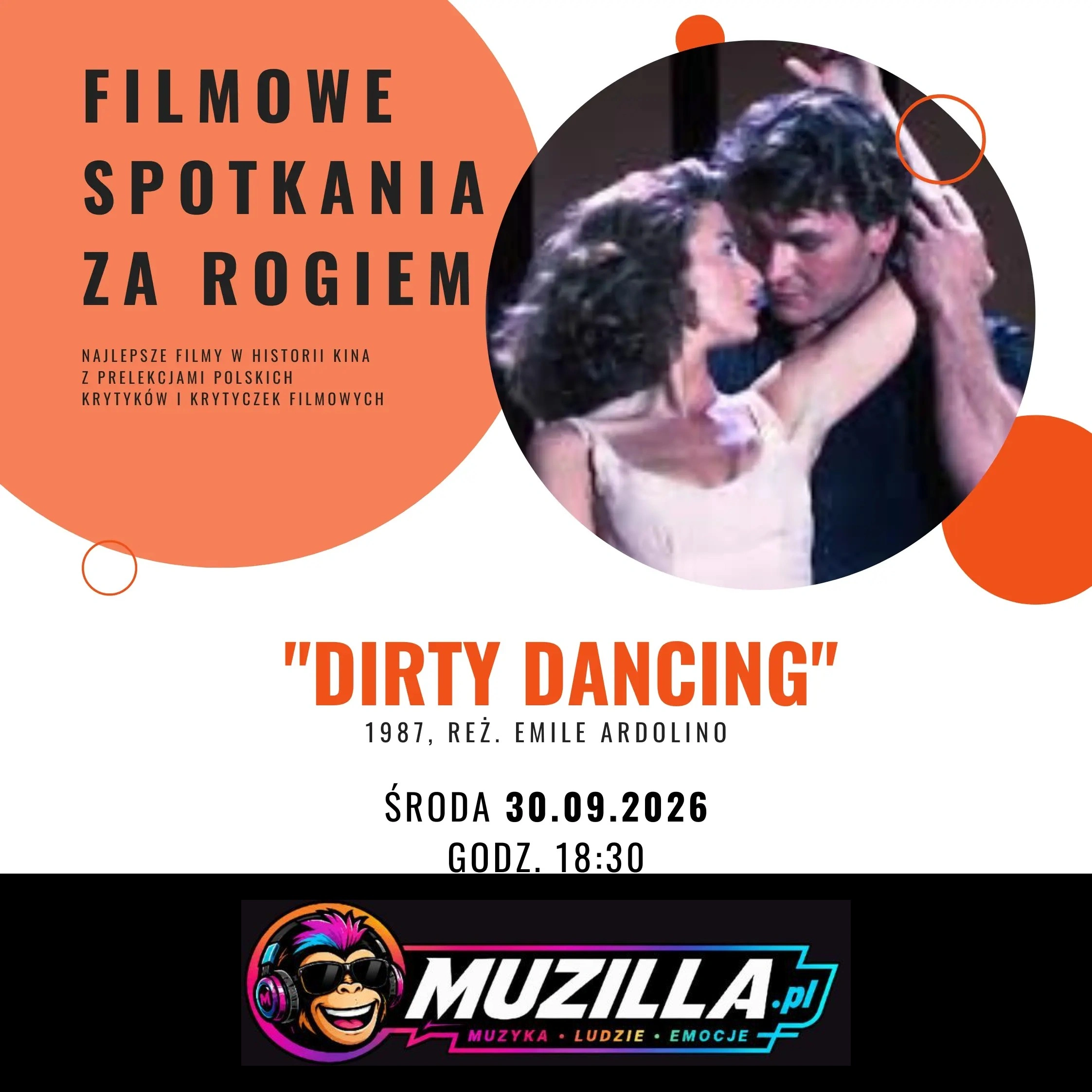 Filmowe Spotkania za Rogiem — Rzeszów — 30 września 2026