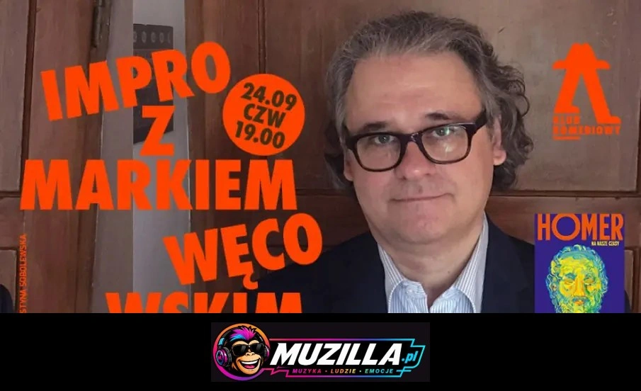 „Homer na nasze czasy” – spektakl impro z Markiem Węcowskim — Warszawa — 24 września 2026