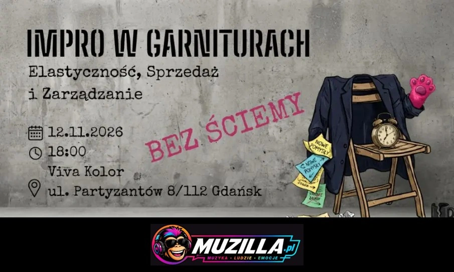 Impro w Garniturach. Elastyczność, Sprzedaż i Zarządzanie — Gdańsk — 12 listopada 2026