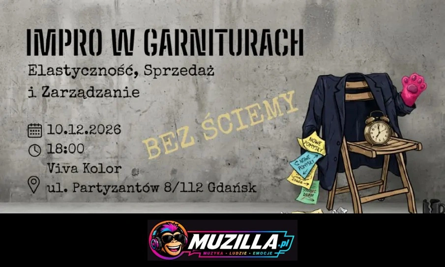 Impro w Garniturach. Elastyczność, Sprzedaż i Zarządzanie — Gdańsk — 10 grudnia 2026