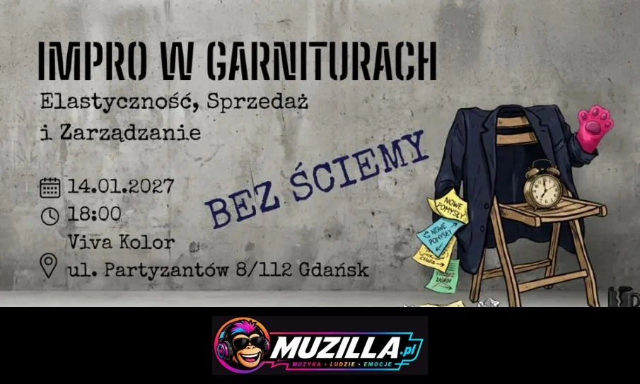 Impro w Garniturach. Elastyczność, Sprzedaż i Zarządzanie — Gdańsk — 14 stycznia 2027
