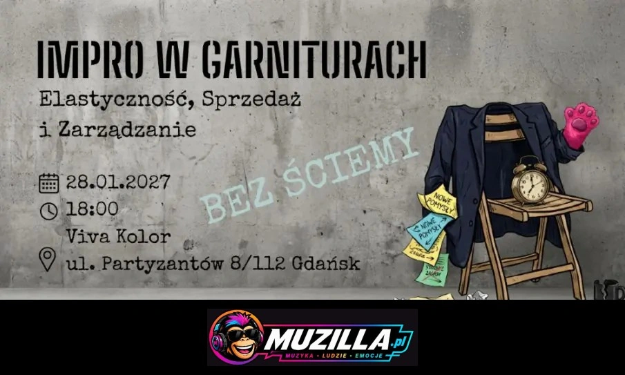 Impro w Garniturach. Elastyczność, Sprzedaż i Zarządzanie — Gdańsk — 28 stycznia 2027