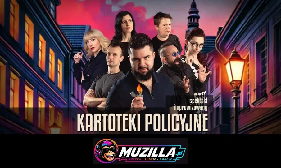 Kartoteki policyjne – kryminalny spektakl improwizowany — Kraków — 15 października 2026