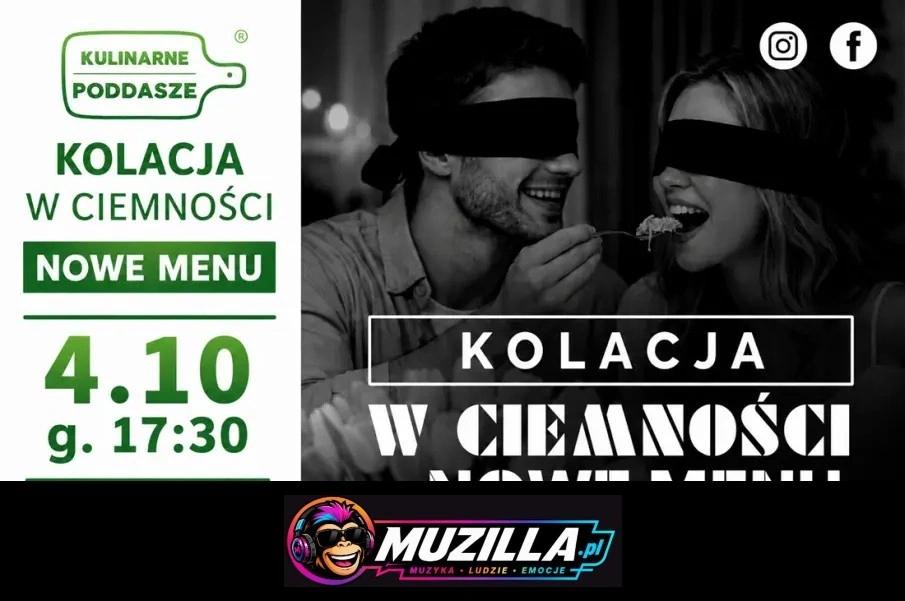 Kolacja w Ciemności – Spektakl kulinarny — Siedlce — 4 października 2026
