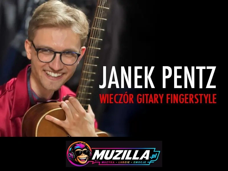 Koncert Fingerstyle – Janek Pentz — Pierwoszyno — 22 listopada 2026