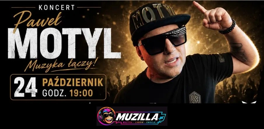 Koncert Pawła Motyla — Września — 24 października 2026