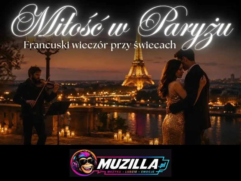 Koncert w blasku świec – Miłość w Paryżu. Francuski wieczór przy świecach — Kraków — 22 listopada 2026