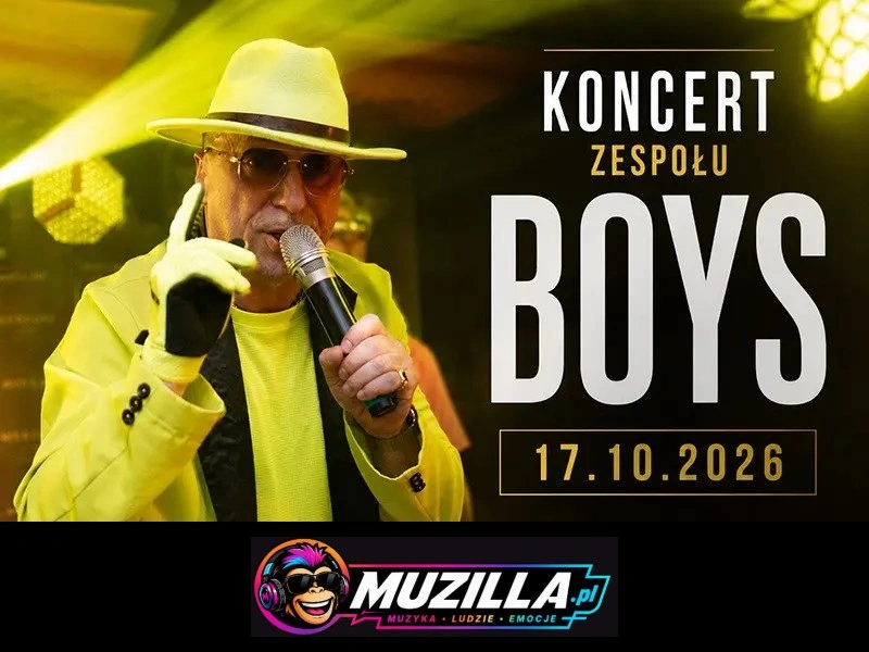 Koncert zespołu Boys w Hotelu Mercure Białystok — Białystok — 17 października 2026