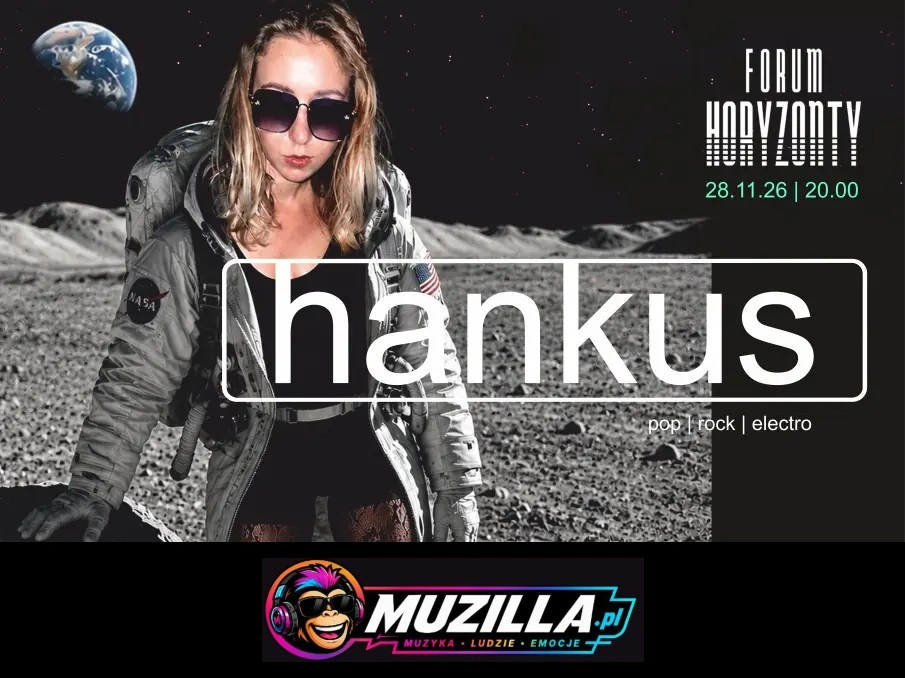 Koncert zespołu Hankus – promocja singla ODLOT — Kraków — 28 listopada 2026