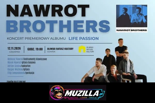 Koncertowa Premiera Albumu „Life Passion” — Gdańsk — 12 listopada 2026