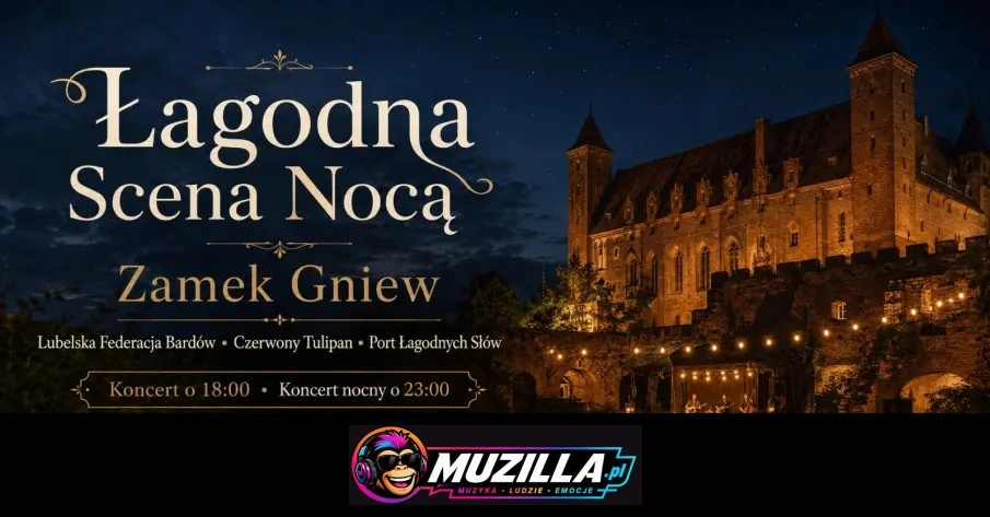 ŁAGODNA SCENA NOCĄ – ZAMEK GNIEW — Gniew — 21 listopada 2026