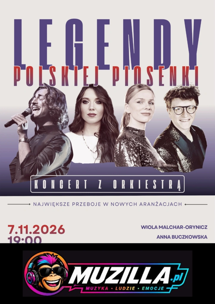 Legendy Polskiej Piosenki — Chorzów — 7 listopada 2026