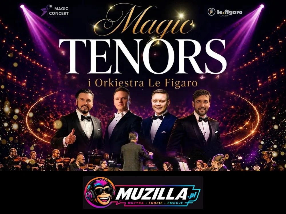 Magic Tenors i Orkiestra Le Figaro – nowy program, nowe emocje! — Koło — 11 listopada 2026