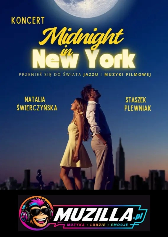 Midnight in New York – Przenieś się do świata jazzu i muzyki filmowej — Kraków — 26 października 2026