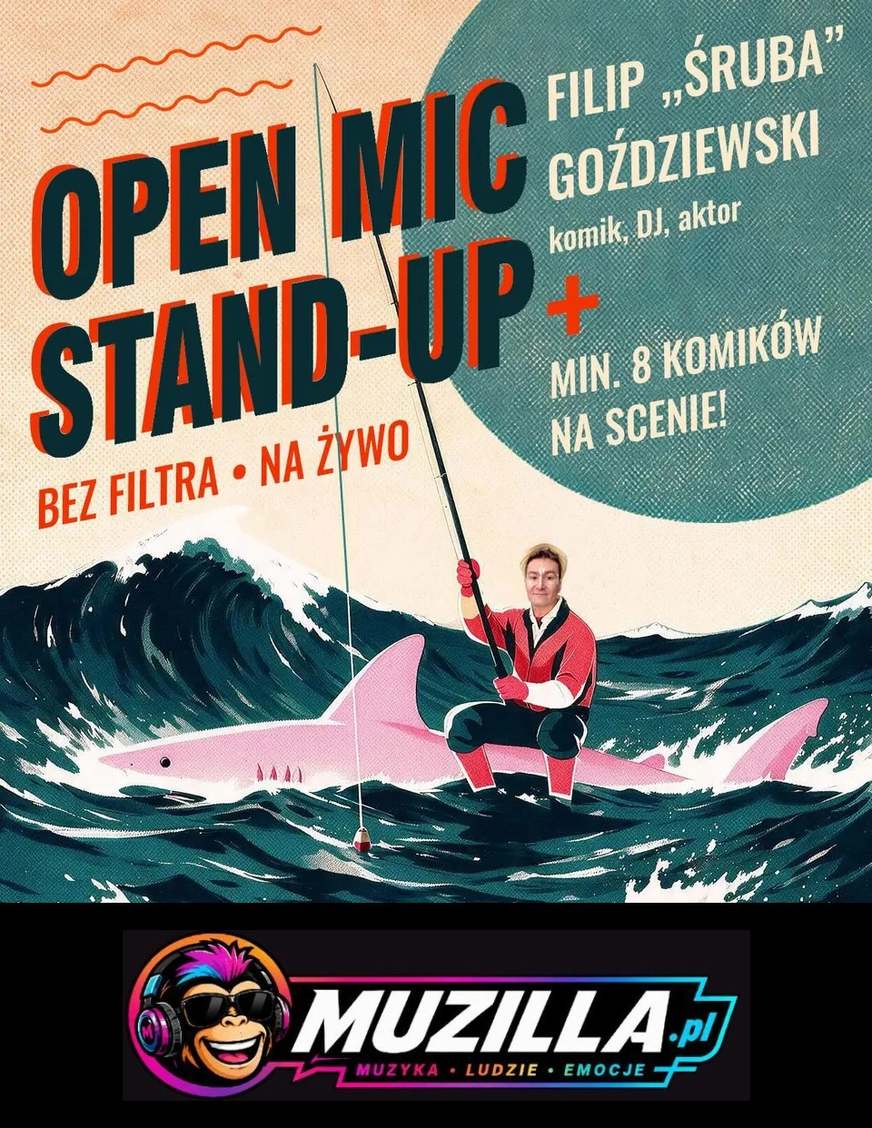 Open-Mic w Cesky Port! — Gdańsk — 22 października 2026
