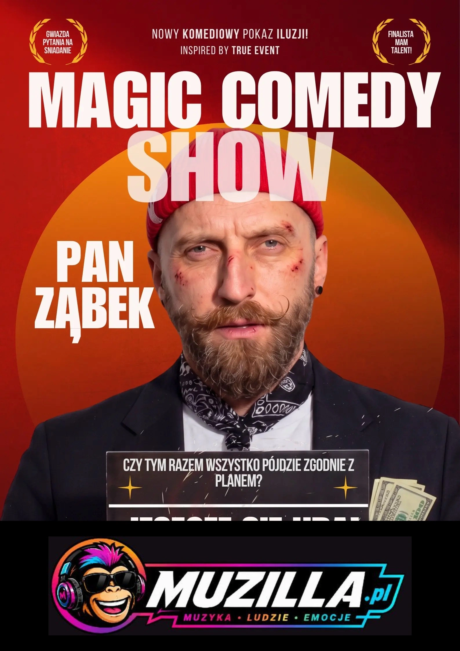 Pan Ząbek – Magic Comedy Show : „Jeszcze się uda!” — Leszno — 5 listopada 2026