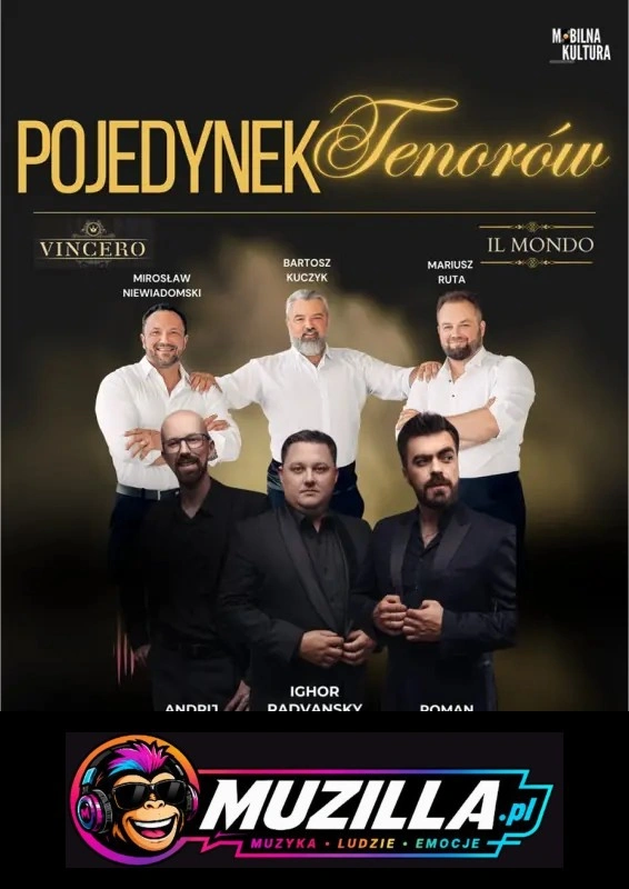 Pojedynek Tenorów: Tenorzy Vincero & Tenorzy Il Mondo — Białogard — 11 października 2026