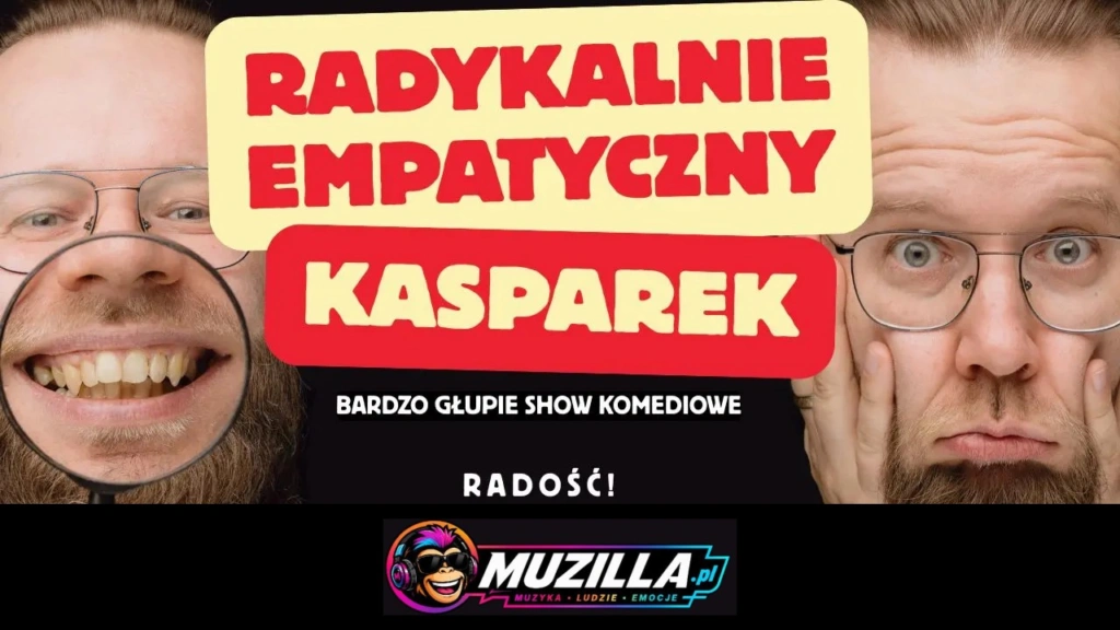 Radykalnie Empatyczny Kasparek. EKSPERYMENTALNE show komediowe — Kraków — 24 października 2026