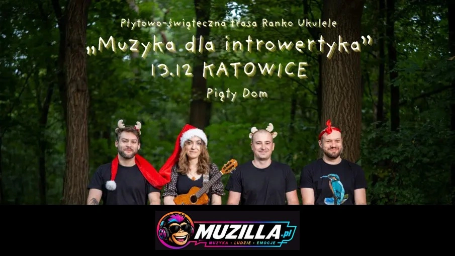 Ranko Ukulele / KATOWICE / z zespołem bo płyta i święta — Katowice — 13 grudnia 2026
