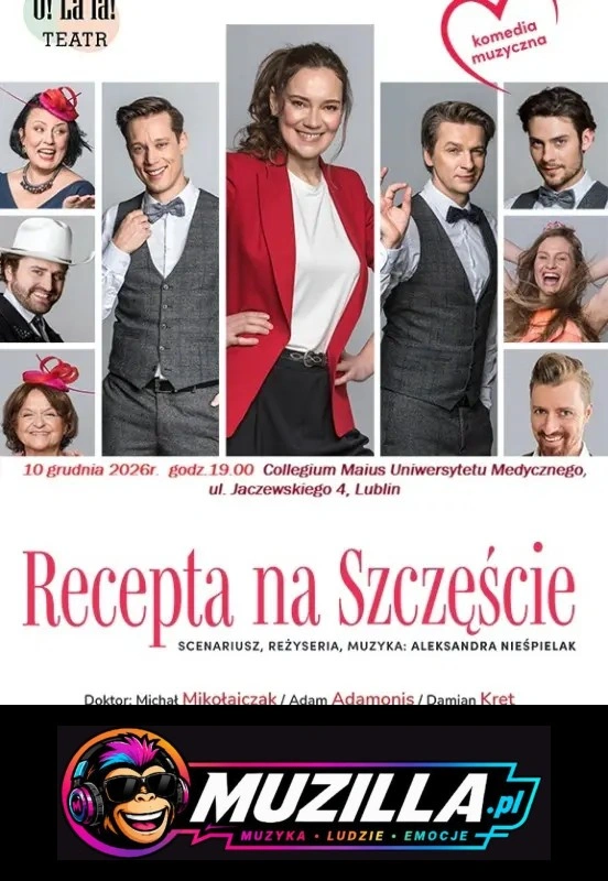 Romantyczny spektakl komediowy z muzyką na żywo! — Lublin — 10 grudnia 2026