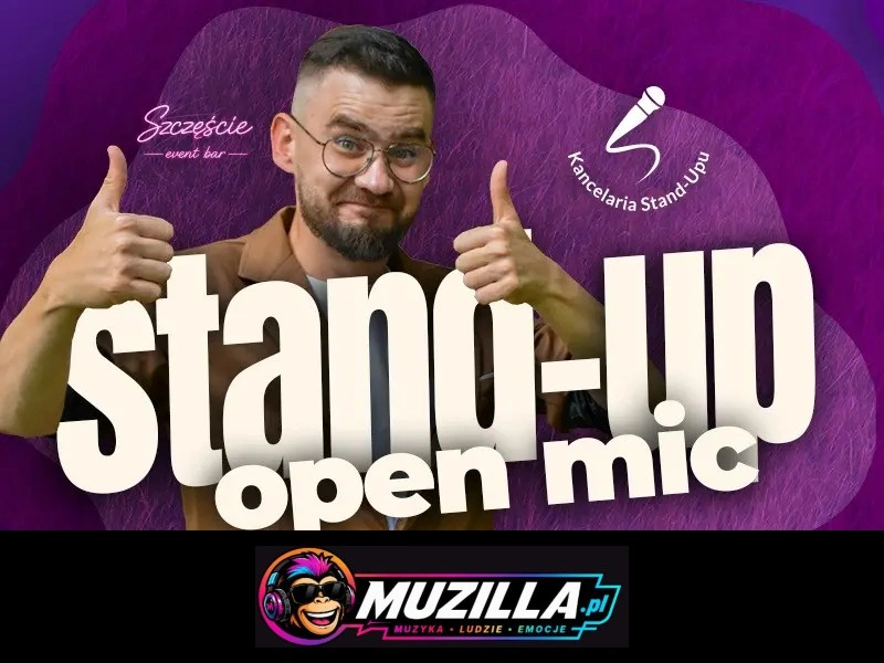 Stand-Up open mic z Cyprianem Natkańcem — Poznań — 12 września 2026