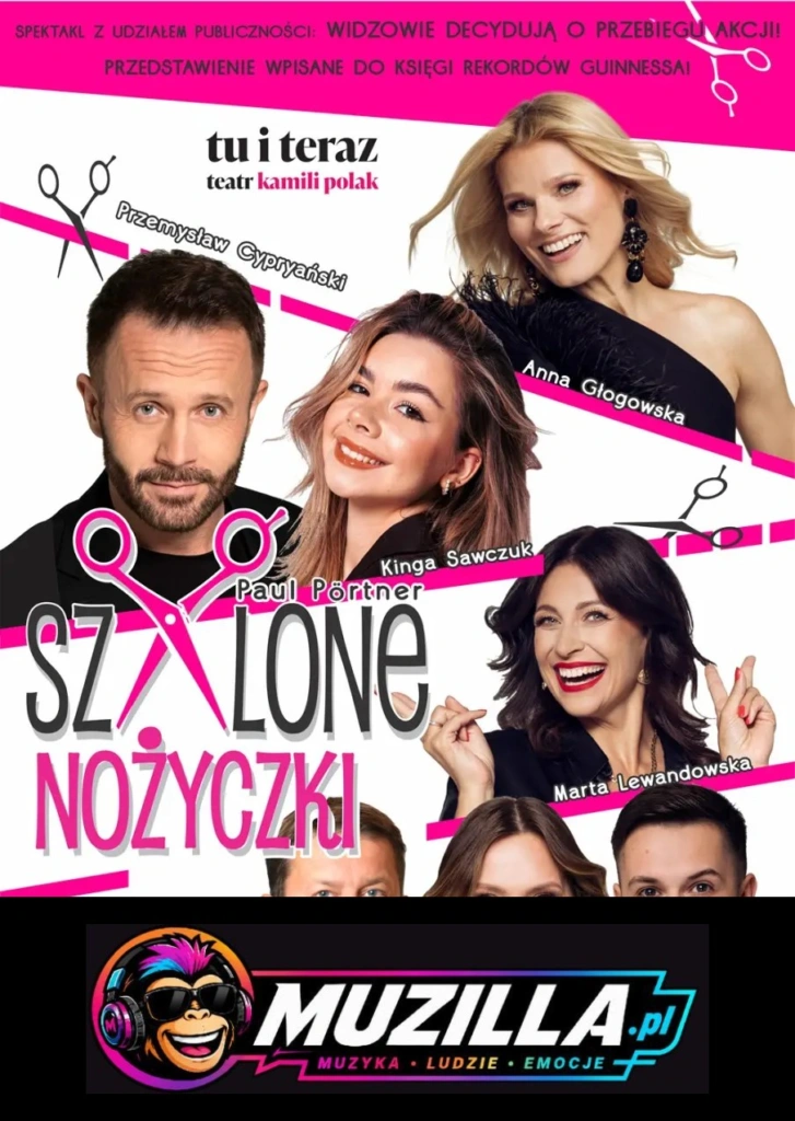 Szalone nożyczki spektakl komediowy z udziałem publiczności — Tarnów — 12 grudnia 2026