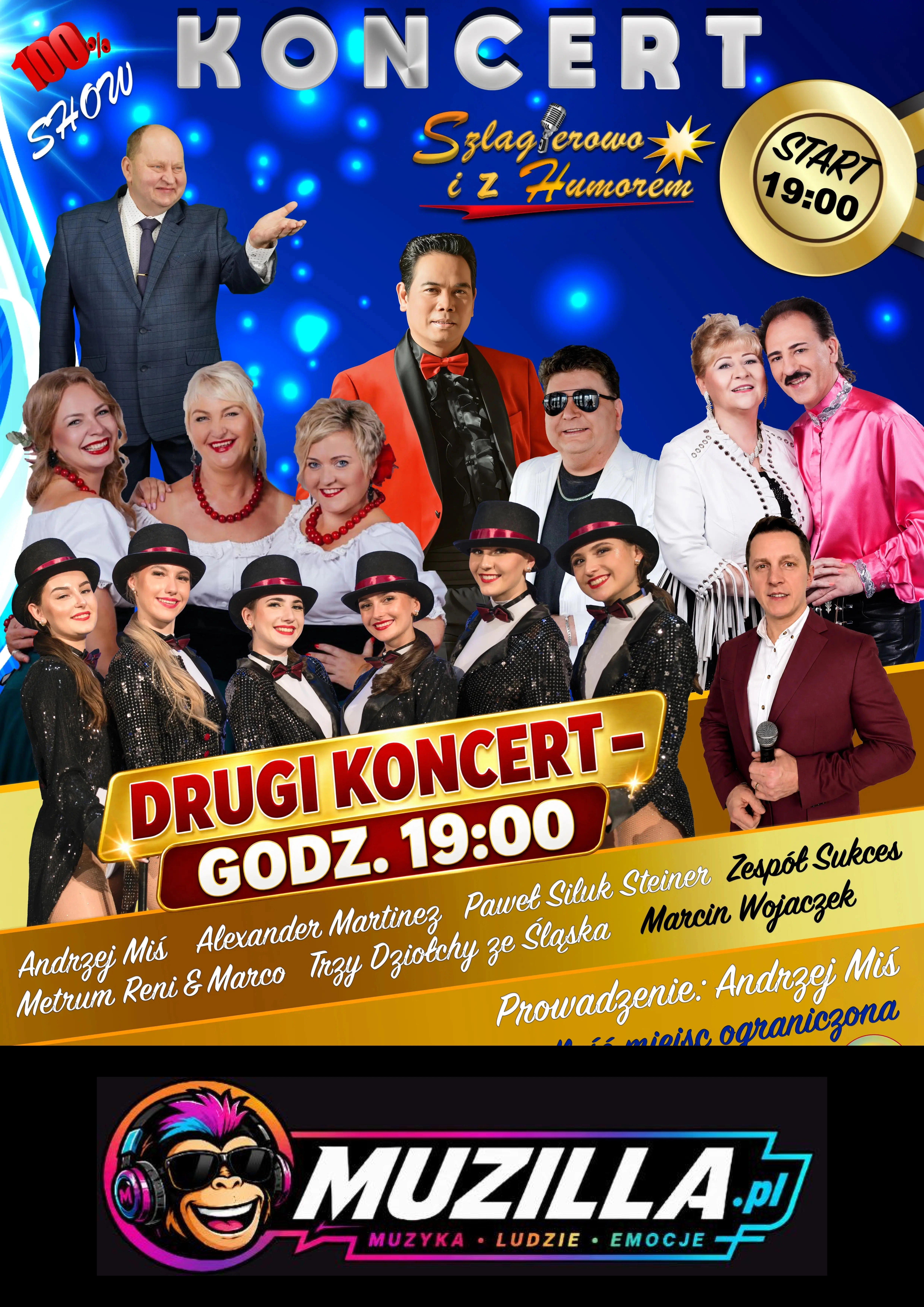 Szlagierowo i z Humorem — Tarnowskie Góry — 15 listopada 2026