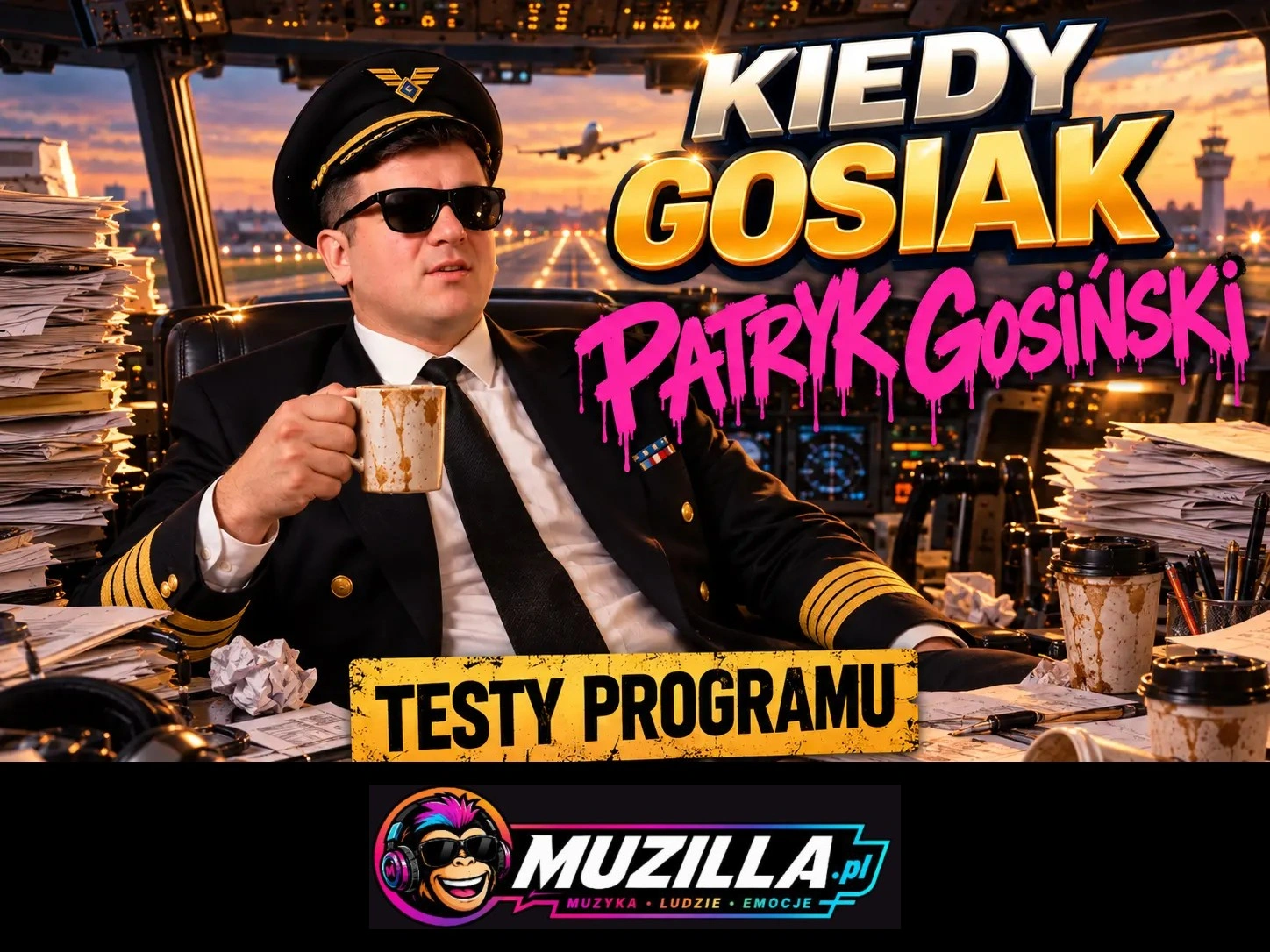 testy materiału „Kiedy Gosiak” — Warszawa — 18 listopada 2026