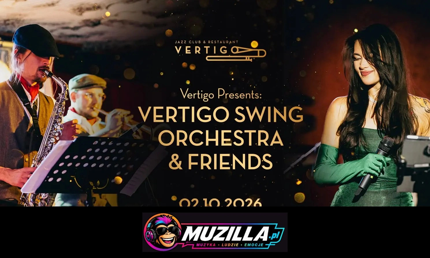 Vertigo Presents: Vertigo Swing Orchestra & Friends — Wrocław — 2 października 2026
