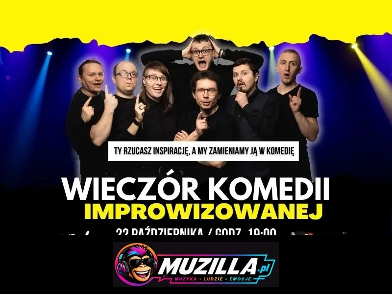 Wieczór komedii improwizowanej — Rzeszów — 22 października 2026