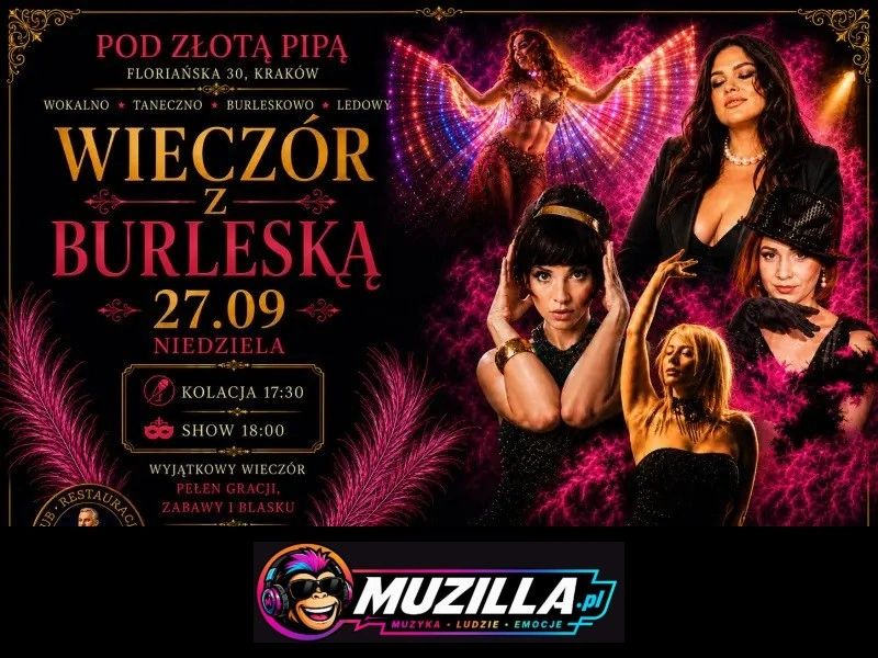 Wokalno-taneczno-burleskowo-ledowe show! — Kraków — 27 września 2026